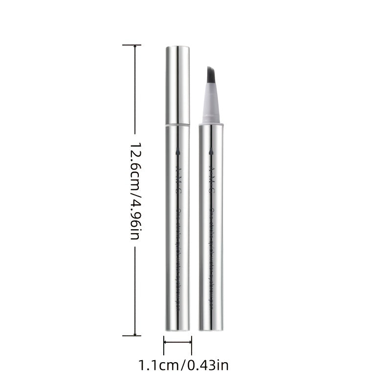 [Ideal Gift] Fluffy Quick-Dry Water Eyebrow Pen, Natural Wild Look Brows, Trendy Joyful Eyebrows, Long-Lasting Waterproof, Super Fast Drying, Instant Shape, Sweat and Fade Resistant, Portable for Travel, Music Festivals, Parties, Available in 3 Colors, Id