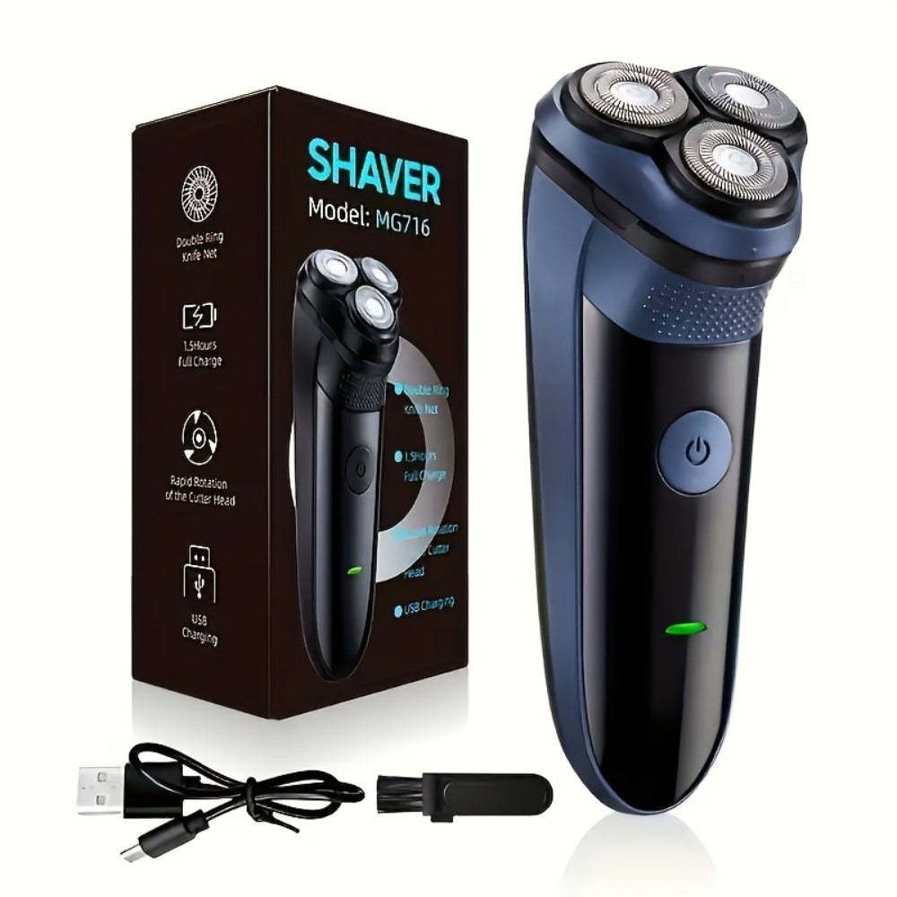 Men'S Electric Shaver - Multifunctional Rotary Shaver, USB Rechargeable Grooming Kit - for Men - Suitable for Daily Shaving And Travel - Best Valentine'S Day Gift for Husband And Boyfriend