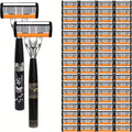 Classic Trend Safety Razor Made In China Sharp Durable Handle Comfortable Non-slip Safe Shaving Makes Your Cheeks Clean And Refreshing Before Shaving Dates Must Take Her Men's Essential Razor