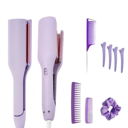 32mm Curling Iron for Women — 30-Second Rapid Heat, Adjustable Temperature, Long-Lasting U-Shaped & M-Shaped Curls, Salon-Smooth Results, Perfect Gift for Her