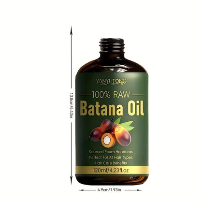 Batana Essential Oil Hair Activation Large Capacity Deep Moisturizing Hydrating Split End Repair Dry Damaged Hair Scalp Treatment Real Ingredients Natural Hair Growth Oil Gift for Women Men
