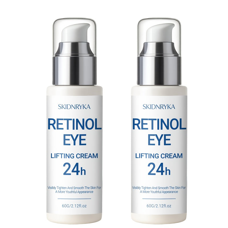 [Perfect Gift] Buy One Get One (2pcs) Firming Eye Cream - Hydration, Tightening, Smoothing With Hyaluronic Acid, Collagen, And Retinol, Caffeine, Lifts And Tightens Eye Skin, Dark Circles, Perfect Gift For Family