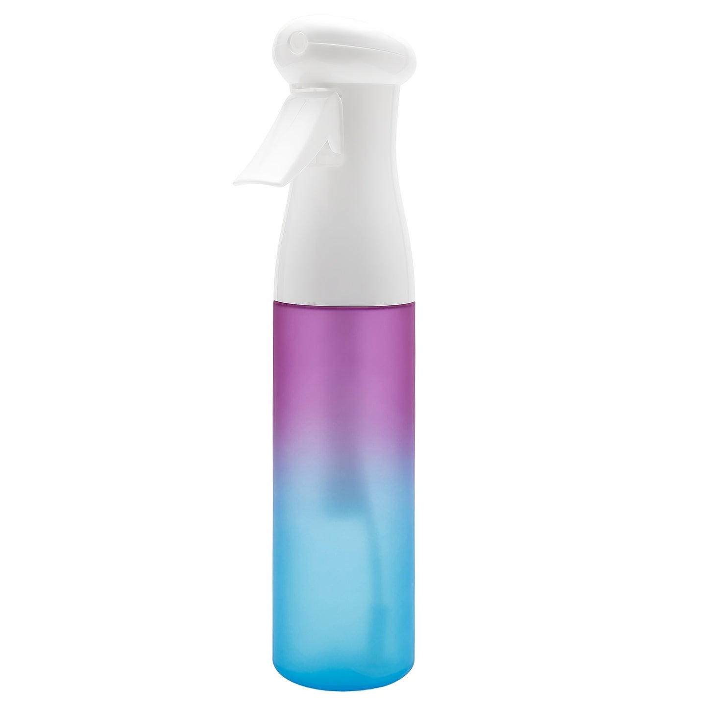 Barber Spray Bottle Fine Mist 300ml Frosted Anti-Slip BPA Free Hair Spray Water Bottle for Curly Hair Styling Salon Skincare Gardening Plant Misting Gradient Color