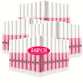 56pcs Professional Nail Glue Suitable for Acrylic Nails, Instant Strong Adhesive Liquid Bonding Gel for Press-on Nail Stickers, Long-Lasting Suitable for Nail, DIY Manicure & Pedicure, Plastic with Liquid Formula
