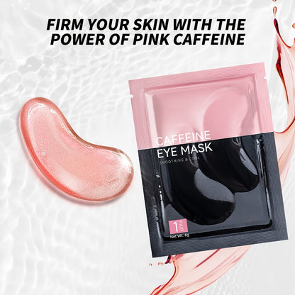 Under Eye Masks 40 Pairs Crystal Collagen Eye Patches with Caffeine Aloe Vera - Dark Circles Puffiness Moisturizing Eye Mask for Women All Skin Types Party Gift