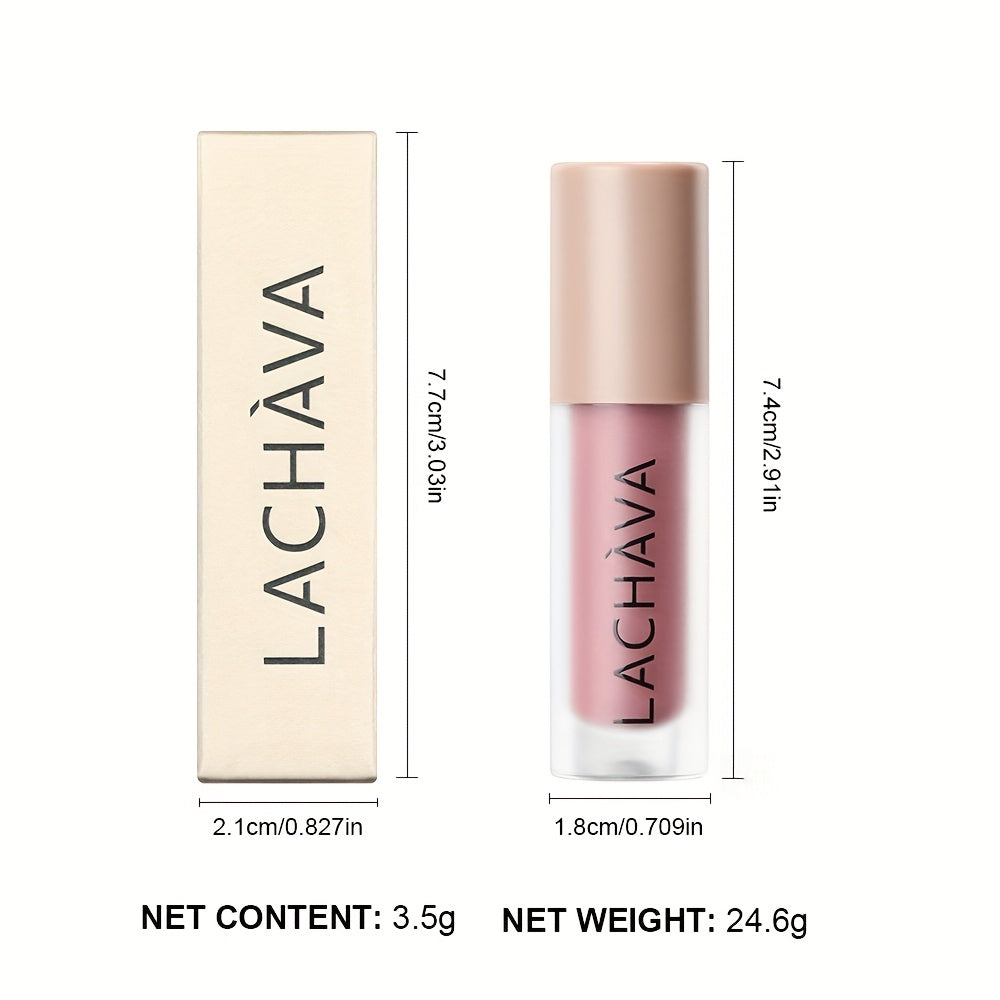 [Halloween Christmas Gift] Long-Lasting Nude Matte Lip Gloss - Velvet Liquid Lipstick, Non-Drying Matte Finish, All-Day Wear for Everyday & Party Makeup - Available in Nude, Brown, Pink, Red, Purple, Golden Shades - Ideal Halloween & Christmas Gift for Wo