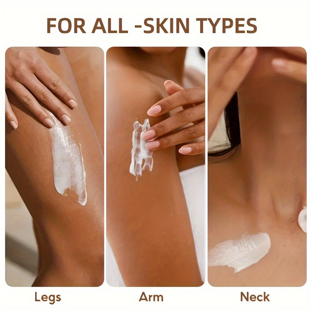1. 76 Oz Unisex-Adult Coconut Oil And Shea Butter Cream with Retinol And Hyaluronic Acid, Alcohol-Free, Fresh Scent, Moisturizing for All Skin Types, Long-Lasting Hydration for Face, Body, Hands, Feet Gift, Perfect Christmas Gift