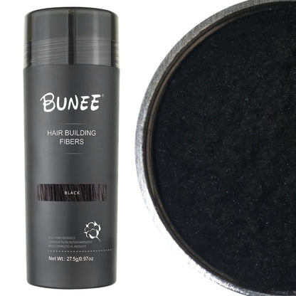 Hair Building Fibers Instant Thickening Powder for Thinning Hair — Natural Volume & Density, All-Day Hold, Washable & Non-Staining, 7 Color Options for All Hair Shades