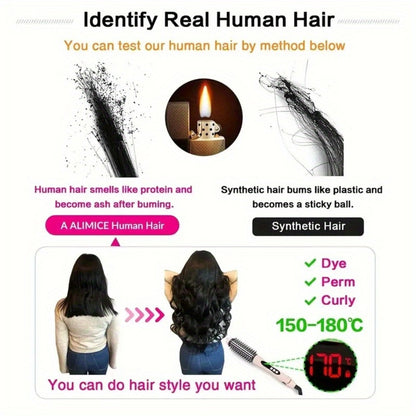 Human Hair Bob Wig Curly Water Wave Glueless Short Wig with Bangs 150% Density Ombre Brown Auburn 12 Inch Beginner Friendly Natural Hairline Daily Wear