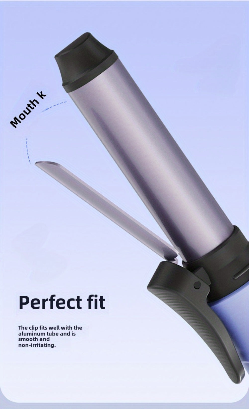 Portable Wireless Mini Hair Curling Iron Long Lasting Style Airy Bangs Big Wave Permanent Hairdressing Tools Additions for Students