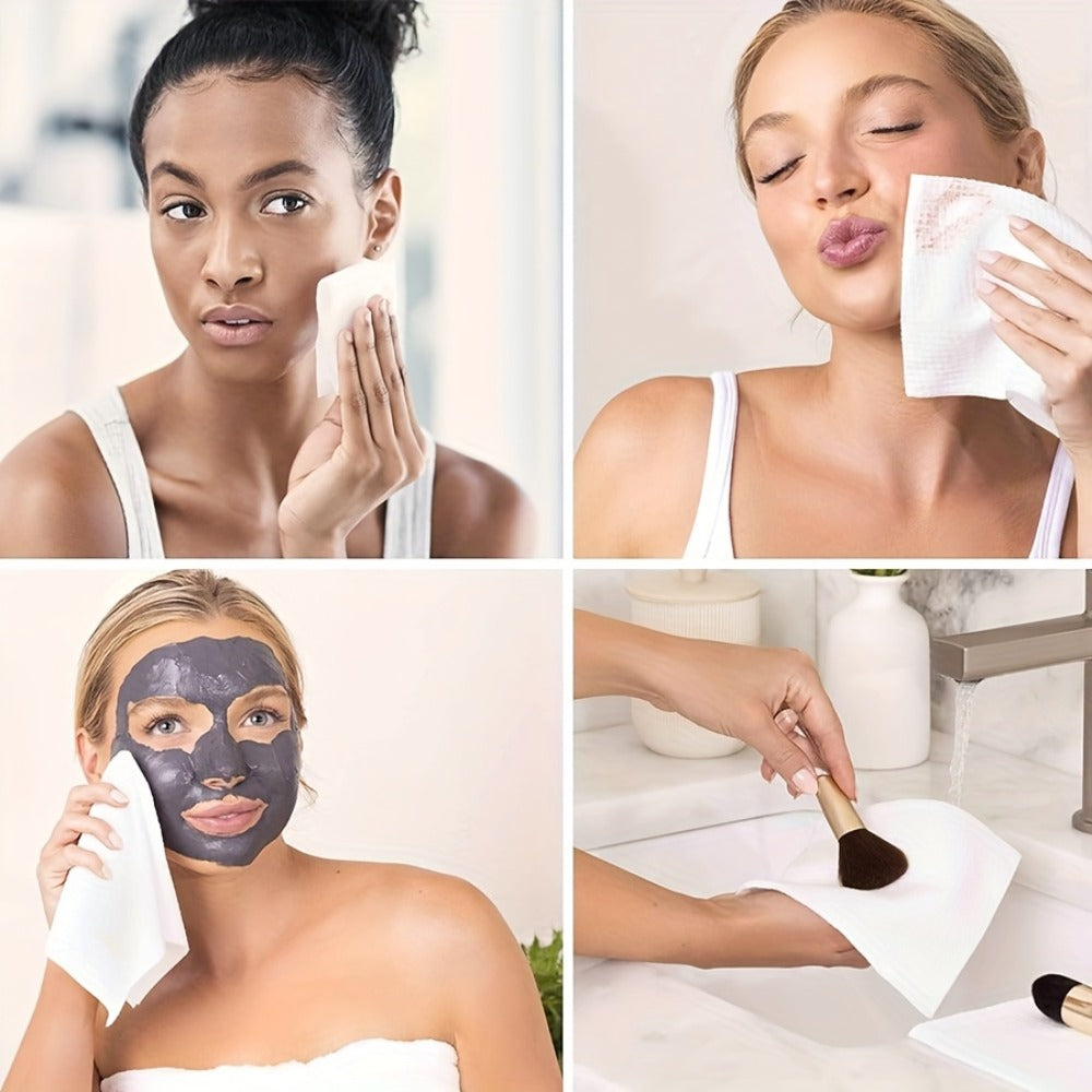 40/120/240pcs Disposable Boxed Facial Tissues, Facial Cleansing Tissues, Extra Large And Thickened, Soft And Skin-Friendly, Suitable for All Skin Types, Facial Cleansing And Care, 26*30cm(10.24*11.81in)