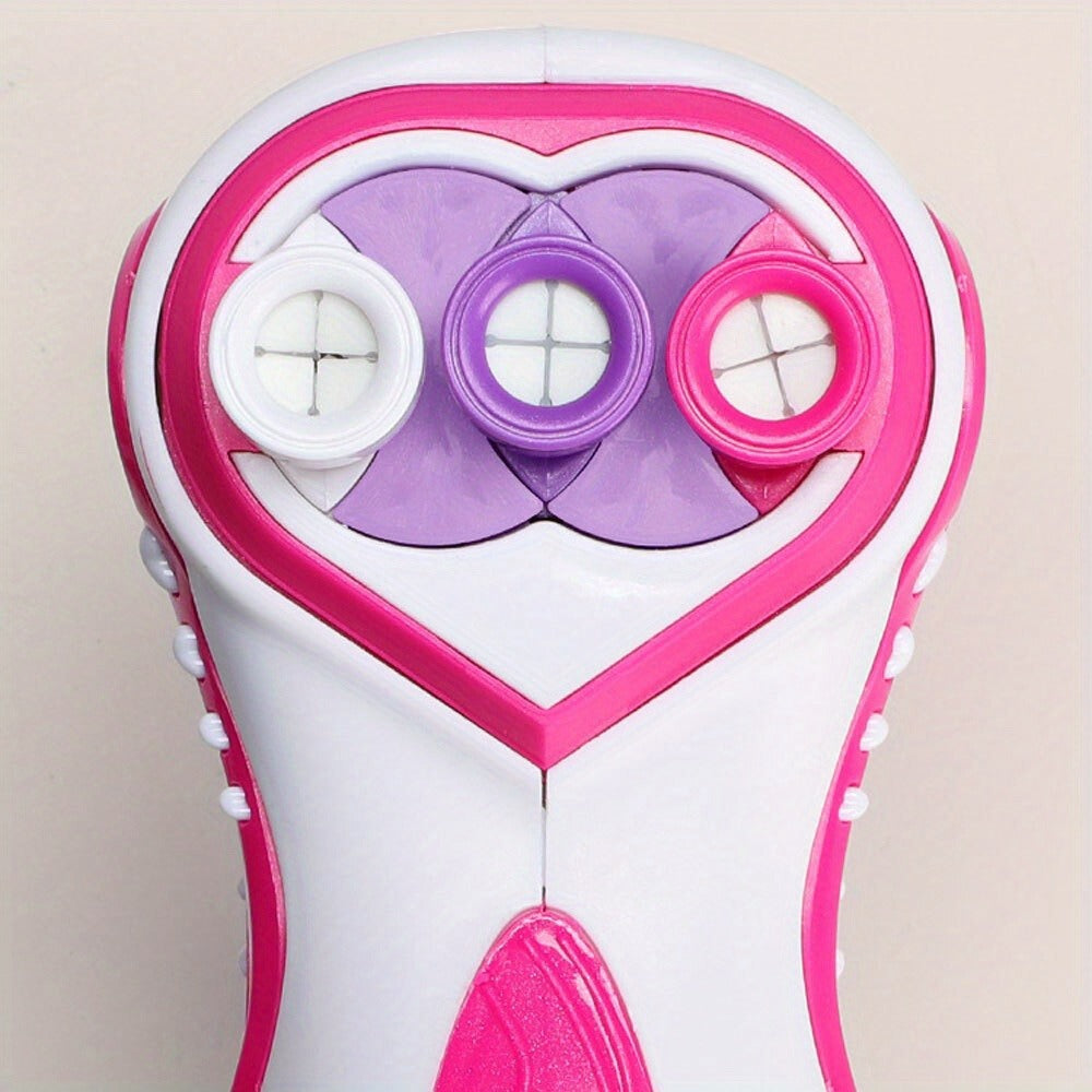Electric Hair Braider Machine Automatic Braid Styler One-Touch Operation Adjustable Speed Settings with Braiding Combs & Clips Salon-Quality Braids at Home for Beginners & Pros All Hair Types