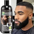Shampoo for Beard And Hair Coloring | Made with Natural Plant Dyes, Soft on The Scalp, Quick Gray Coverage - Available in 3 Shades (Black, Dark Brown, Chestnut Brown) | Perfect Present for Halloween, Christmas, And Valentine'S Day