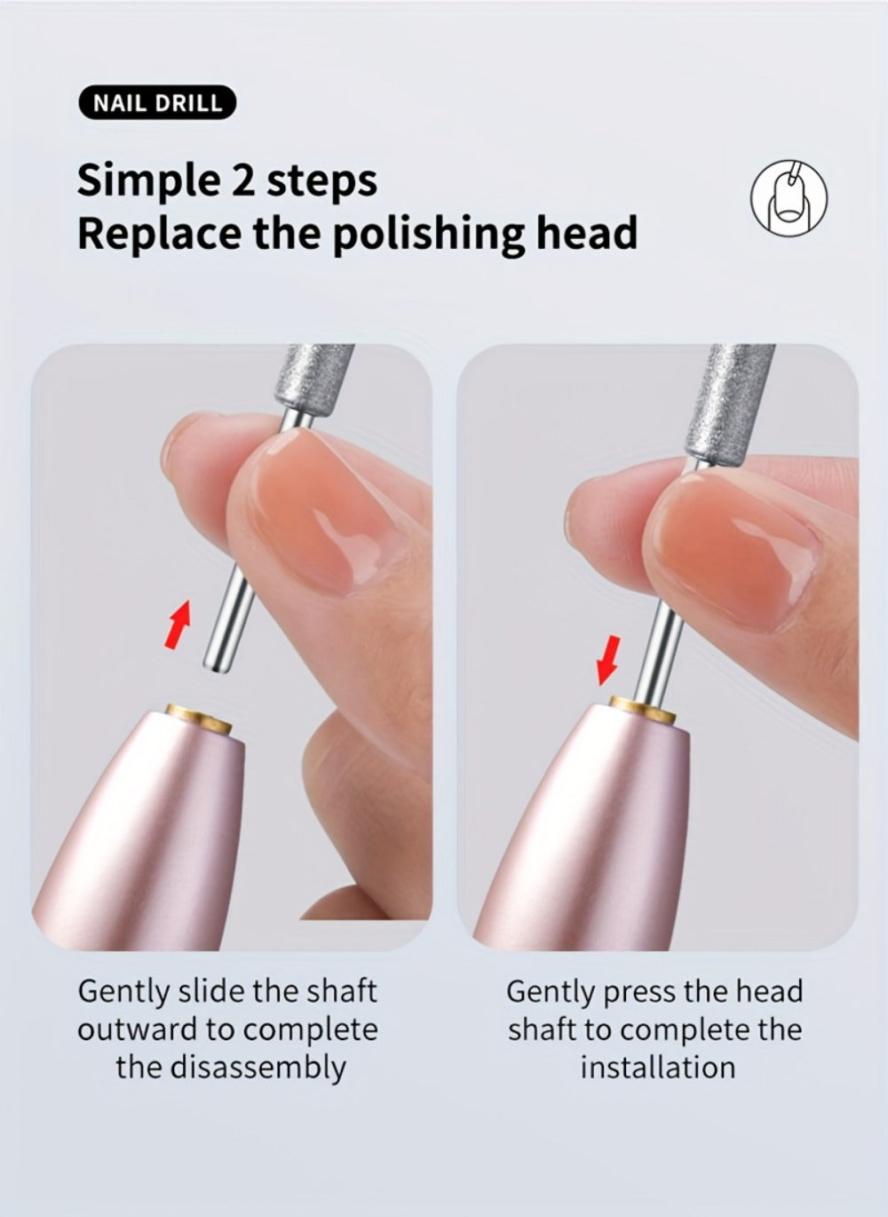 This Electric Nail Grinder Is Rechargeable And Comes with 11 Grinding Heads And 20 Sanding Rings, Perfect for High-Speed Salon Use at Home, Making It a Great Gift for
