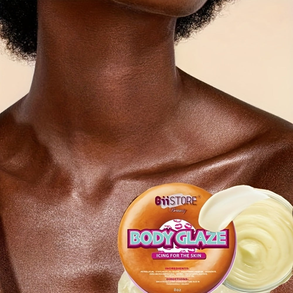 80oz Extra Large Jar Of Body Glaze, with Charming Fragrance, 5 Flavors, Moisturizing The Body, Strawberry Cake Body Glaze