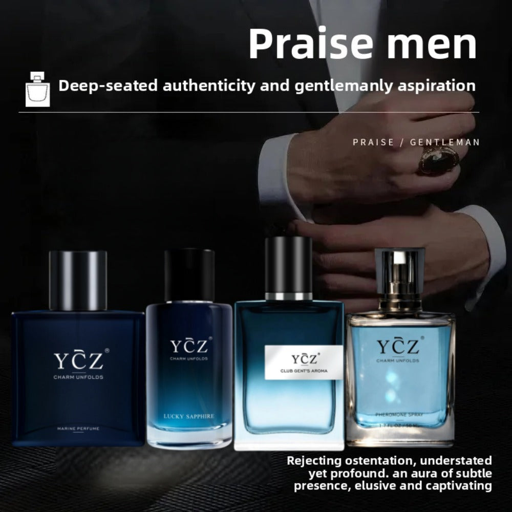 Men'S Perfume |Men'S Eau De Parfum |2pcs/3pcs/4pcs | Fresh Scent + Lavender Scent | Warm Woody End Rhyme | Dating Confession Essential Fragrance, Love Fragrance, Dating Fragrance, Male Fragrance, Lasting Fragrance, Men'S Grooming, Fashion