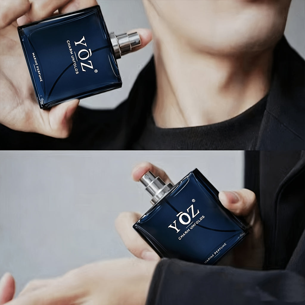 [Ideal Gift] 1pc/2pcs/4pcs/5pcs Men's Eau De Cologne/Aftershave - Alluring Woody Notes With Grapefruit, Ginger, And Musk | BPA-Free, Alcohol-Based | Suitable For Dates And Daily Wear | Ideal Gifts For New Year, Valentine's Day, Father's Day, And Christmas
