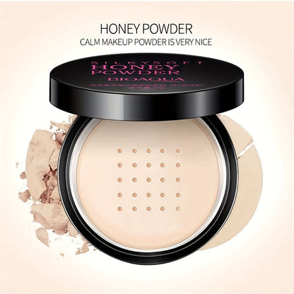BB Cream Foundation & Luxury Setting Powder Set — Waterproof Matte Oil Control with Brush & Powder Puff, Long-Lasting Smooth Formula, 3 Shades