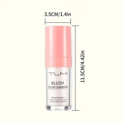 Liquid Foundation and Blush Combo Set — Natural Makeup Base Easy to Apply, Suitable for All Skin Types, Perfect Women's Beauty Gift