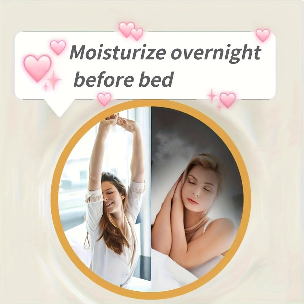 YANJINY Oligopeptide Moisturizing Sleep Mask Gel, Niacinamide & Hyaluronic Acid Enriched Night Serum - Alcohol Free, Scented, Dry Skin Face, Portable Single-Use Packets (Quantity Unspecified)