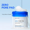 Deep Cleansing Exfoliating Essence, Zero Pore Patch -70PADS, Double Texture, Daily Physical Exfoliation || Moisturizing Wipes with Hyaluronic Acid Scrub Pad, Rose Water+camellia Moisturizing, Moisturizing Cleansing Pad Suitable for All Skin Types