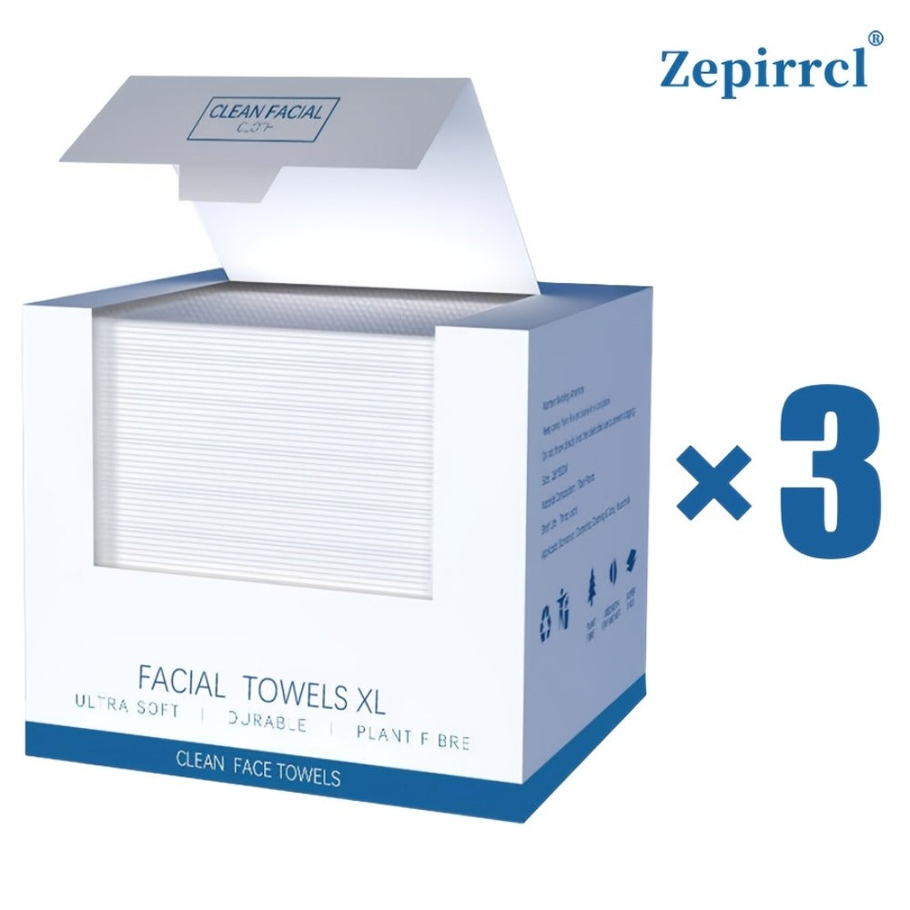 40/120/240pcs Disposable Boxed Facial Tissues, Facial Cleansing Tissues, Extra Large And Thickened, Soft And Skin-Friendly, Suitable for All Skin Types, Facial Cleansing And Care, 26*30cm(10.24*11.81in)