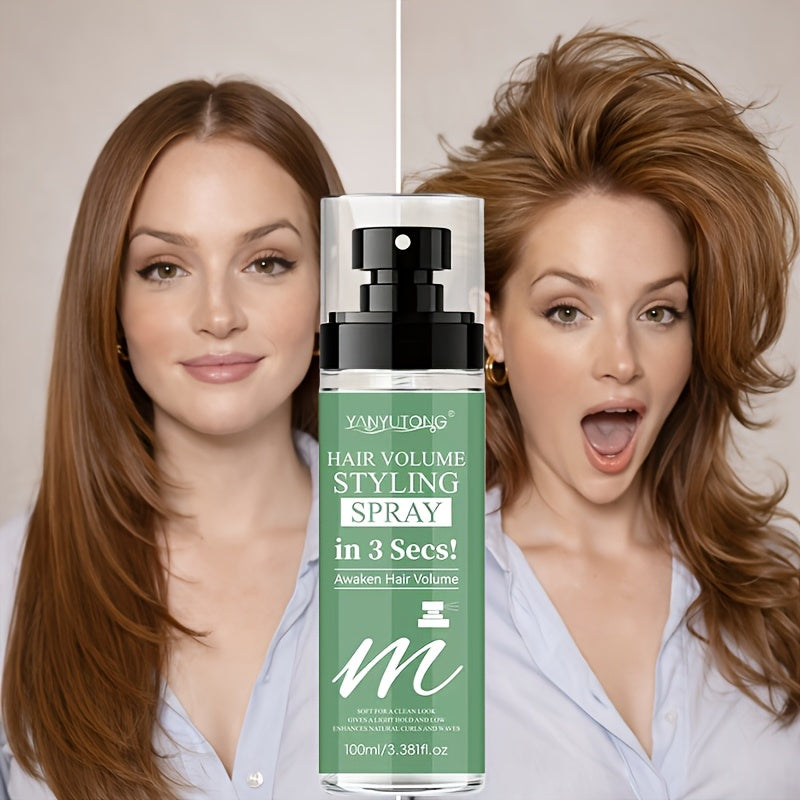 In 3 Secs Building Styling Spray, Textured, Lightweight, Oil-Free Formula for Fine, Soft Flat Hair for Long-Lasting Lift & Hold Moisturizing & Hydrating, Gentle And Non-Irritating, an Ideal Valentine'S Day Gift