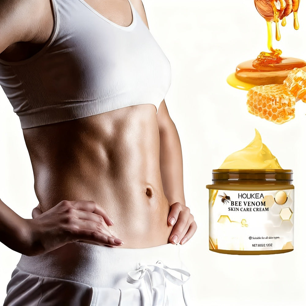 3pcs Bee Venom Body Firming Cream, Provides Long-lasting Hydration And Moisturization, And Firms The Skin. Contains Hyaluronic Acid, Suitable for The Neck, Knees, Legs, And Hands. The Perfect Choice for Daily Care, Gift Choices for Christmas