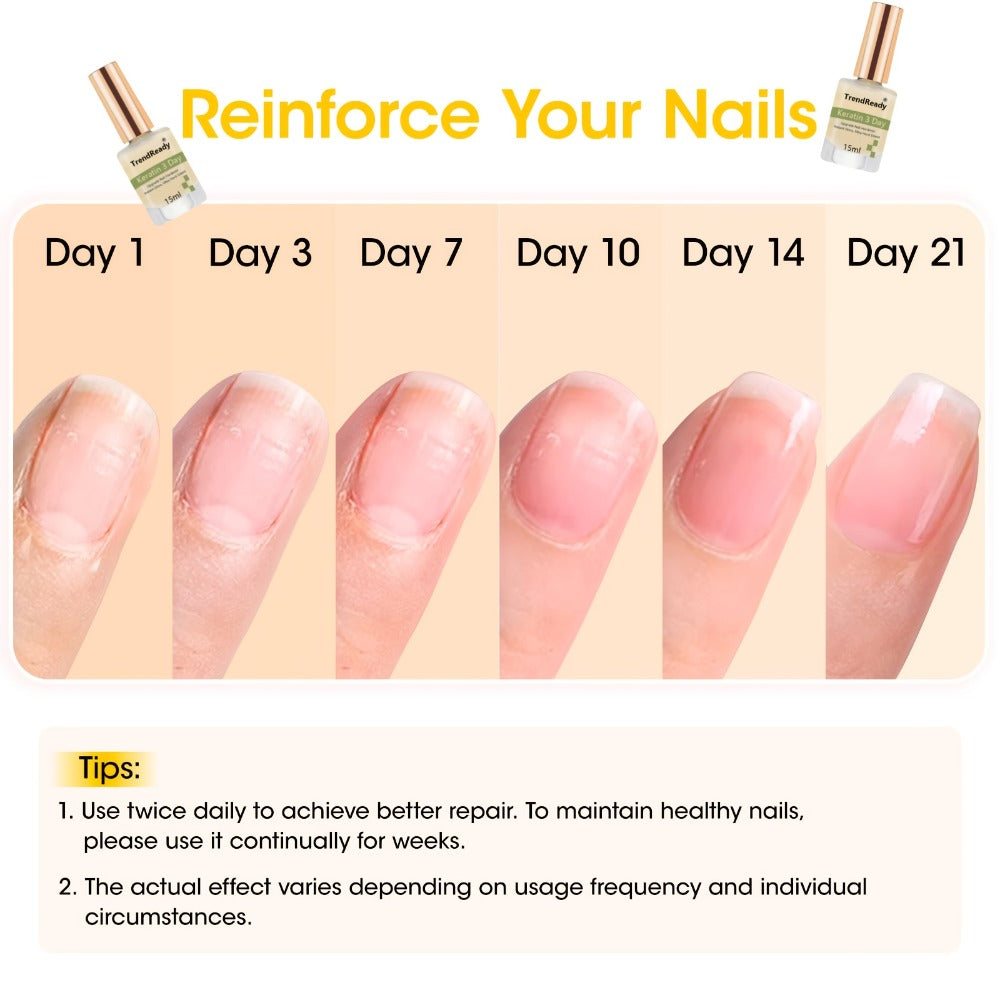 2pcs Nail Hardener for Weak Nails - Waterproof Hardener, Clear Nail Care for Hands And Feet, Alcohol-Free Formula, Beauty Enthusiasts, Nail Art Supplies, Nail Glue, Nail Stacking, Nail Color Enhancement, Nail Gloss, Nail Care, Nail Softener