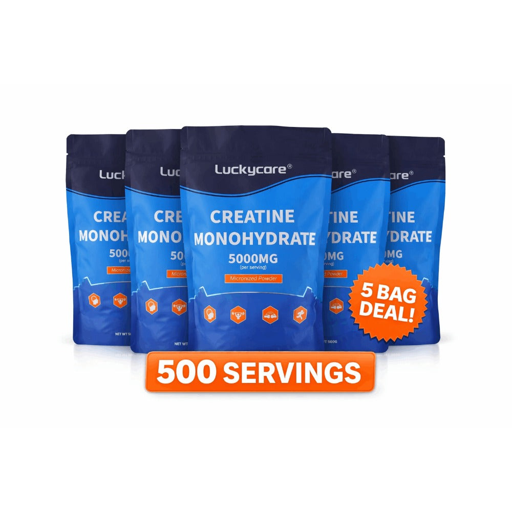 Creatine Monohydrate Powder 500G, 5000mg Per Serving, Micronized Creatine, Pure Unflavored