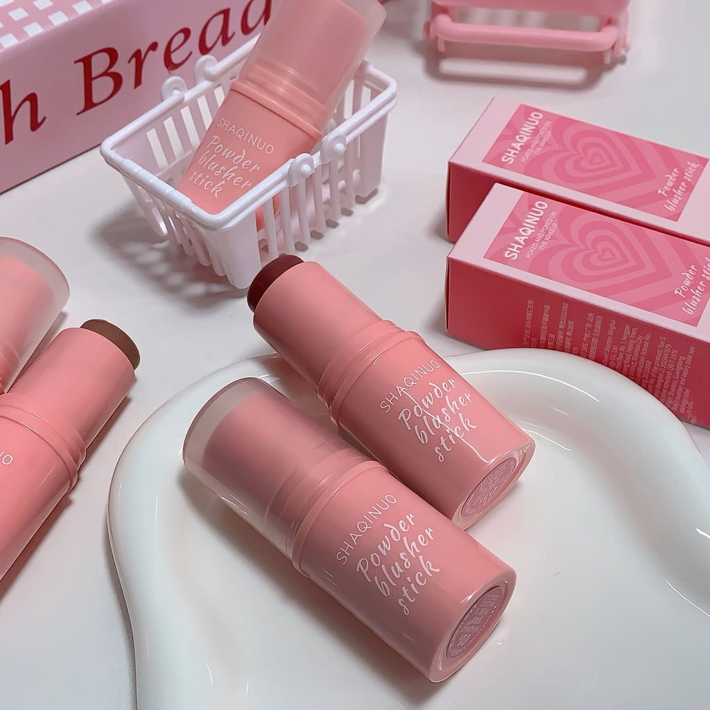 3 Blush Stick Set - Multifunctional, Matte, Brightening Cream Blush, 3pcs Cream Blush Set, Long-Lasting Non-Greasy and Waterproof, Perfect for Daily Face Makeup, Travel-Friendly Design, Daily Makeup, Mother's Day Gifts