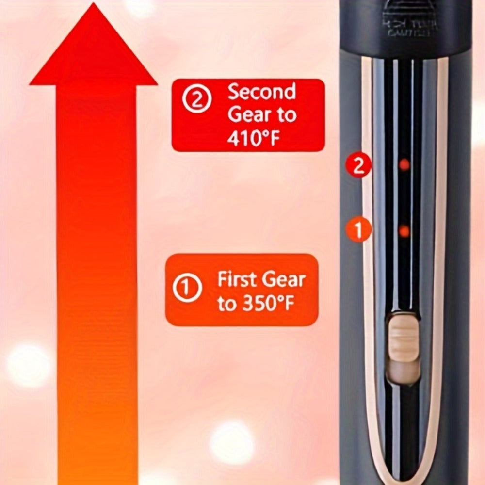 Hair Curling Wand 5in 1 Hair Curlers Iron Set 0.4" - 1.25" with 5 Ceramic Interchangeable Barrel for Long Short Hair Styling Tool for Women Gifts Birthday Christmas Thanksgiving Day New Year Festival Hairstylist Essentials Styler Fast Heat Brush