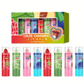 MISS FACTORX Original Color Changing Lipstick 8pcs - 12 Hours Long Lasting, Moisturizing, Anti-Transfer, Charming Colors, High Quality - Holiday Gift