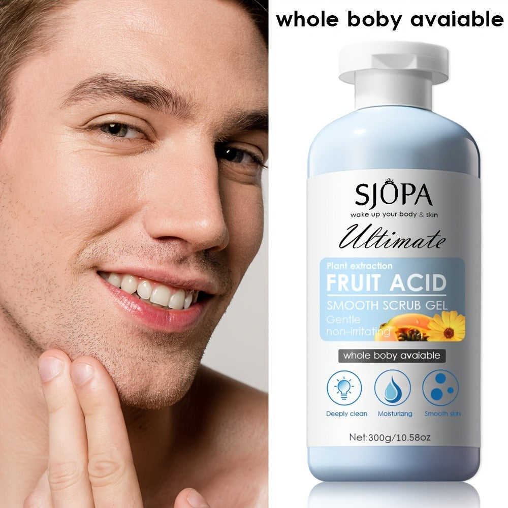Scrub Gel Set, Body Scrub with Bath Cloth, Deep Cleansing, Contains Aloe Vera, Papaya And Chamomile Plant Extracts, Cleanses The Skin, Moisturizes The Skin, Can Be Used On The Whole Body, Suitable for All Skin Types. The Perfect Valentine's Day Gift