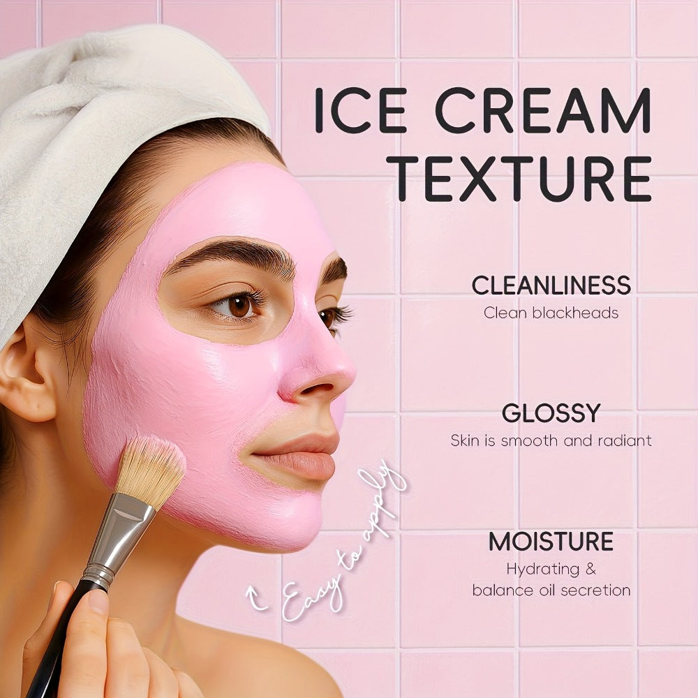 50pcs Sakura Skincare Set | 10 Packs Each of Sakura Mud Mask, Sleeping Mask, Peach Scent Body Cleansing Scrub, Nutritional Lip Mask, Sakura Moisturizing Toner | Gentle Cleansing, Moisturizing, Easy to Travel, Suitable for All Skin Types