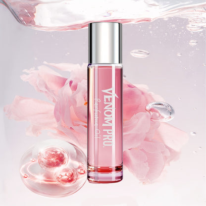 Pheromone Perfume Oil for Women Alcohol-Free Floral Fruity Attract Fragrance 0.34 oz - Unisex Roll-On Cologne Oil, Long Lasting Skin-Safe Scent, Blue Pink Desire Styles Gift