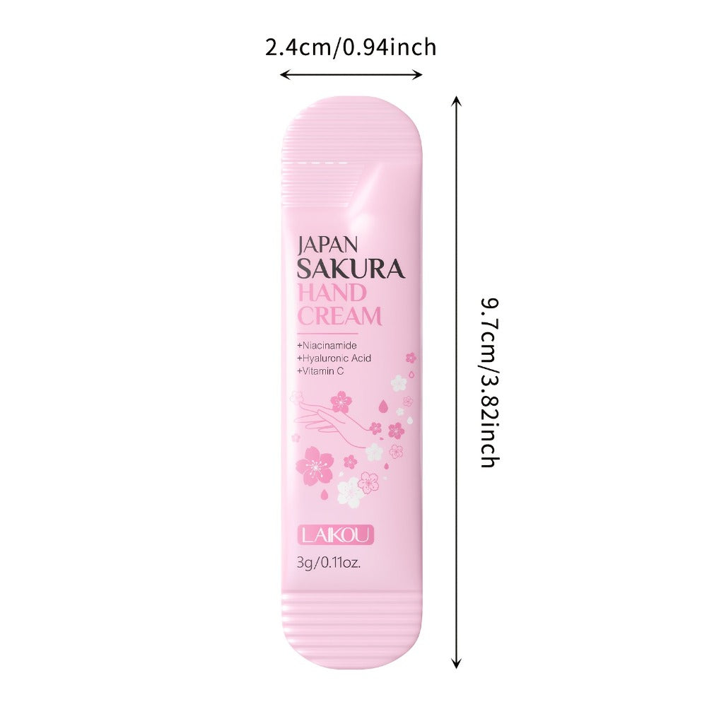 LAIKOU 20pcs Japanese Cherry Blossom Hand Cream