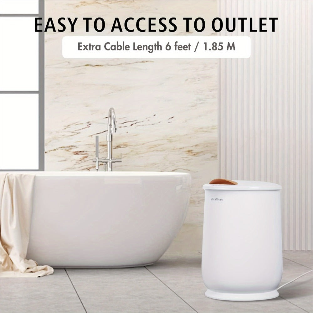 Towel Warmers Ultra Large Capacity Bucket Style for Bathroom ETL FCC Certified Fits Up to Two 40"x70" Towels, Blankets, Bathrobes with Auto Shut Off