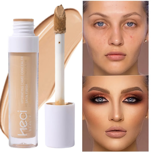 2pcs Perfect Matte Contour Master Concealer Stick Set, Hydrating Liquid Concealer & Highlighter. Buildable Coverage for Blemishes,, And Dark Circles. Pore-Minimizing, Long-Lasting, for All Skin Types.A Perfect Valentine's Day Gift.