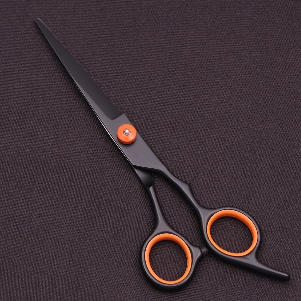 Professional 6" Japanese Steel Hair Scissors Set - 3pcs Texturizing Kit with Thinning Shears, Razor Comb & Detangling Apple Comb for Salon/ Home Use