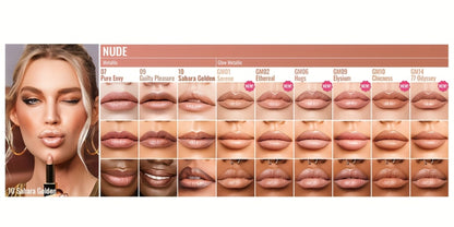 Metallic Lipstick Set 3 Pcs – 24-Hour Smudge-Proof & Transfer-Resistant Lip Color by Oulac, Lightweight Full-Coverage Lips Makeup, Long-Lasting Glossy Finish, 12.9G/0.45oz