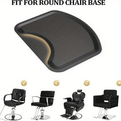 Anti-Fatigue Salon Mat for Hair Stylist — Thick Barber Chair Mat with Round Cutout, Non-Slip Standing Mat for Hairdresser, Barbershop, Spa & Beauty Salon