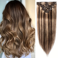 #4P27 mediumbrown&darkblonde