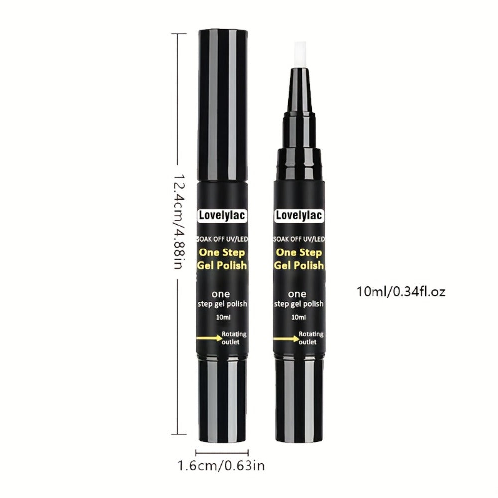 0.34oz Cat Eye Gel Nail Pen, a Comprehensive Solution Combining Base Coat, Color Polish, And Top Coat. The 2025 Edition Features Ultra-Bright, Gentle, High-Saturation Polygel That Is Smooth, Durable, And Long-Lasting