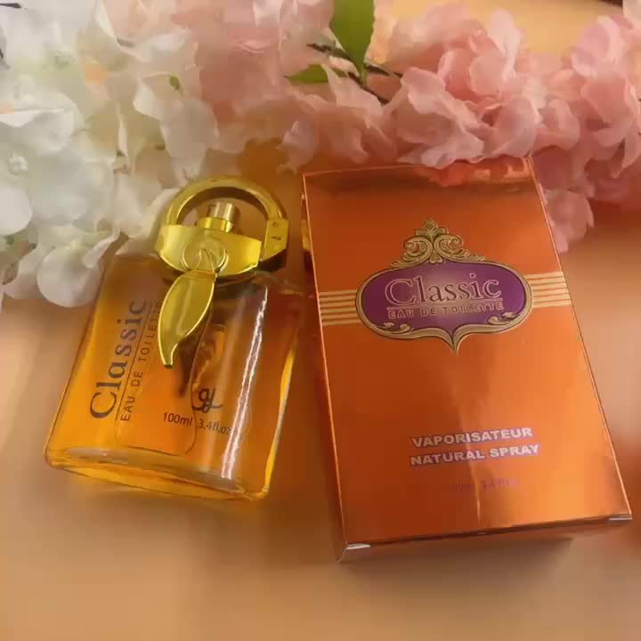Sophisticated Women'S Fragrance from Dubai, Sultan Amber Perfume Spray - 100Ml/3.4Oz Arabian Eau De Toilette Featuring Classic Golden Oil, Offering a Long-Lasting And Refined Aroma That Is Intense, Refreshing, And Floral, Perfect for Everyday Use