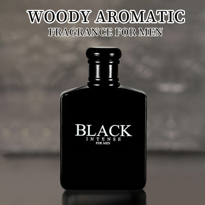 Men's Eau de Toilette Spray 3.4oz 100ml - Woody Fresh Masculine Cologne with Sage Lemon Absinthe Long Lasting EDT Fragrance for Men