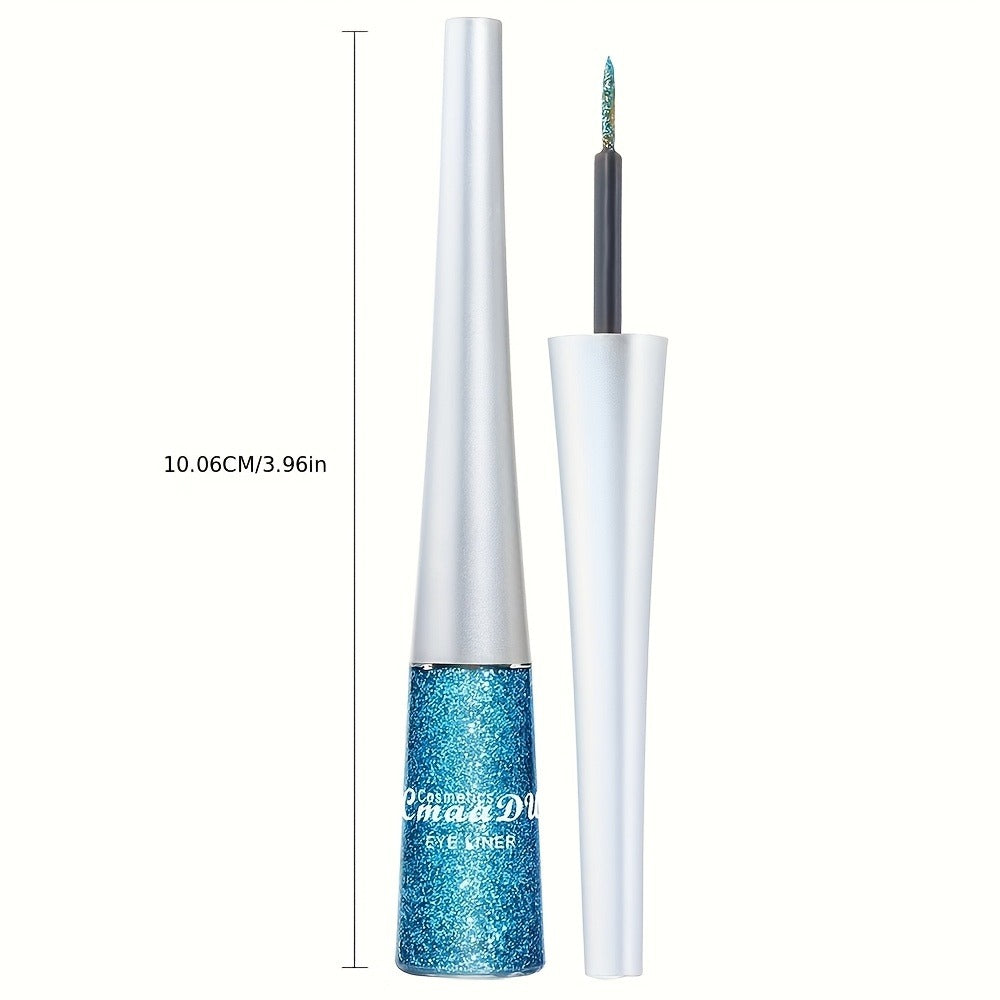 Glitter Liquid Eyeliner Set 16 Colors Sparkling Eye Liner Kit Waterproof Long Lasting Party Stage Festival Makeup Beauty Tool