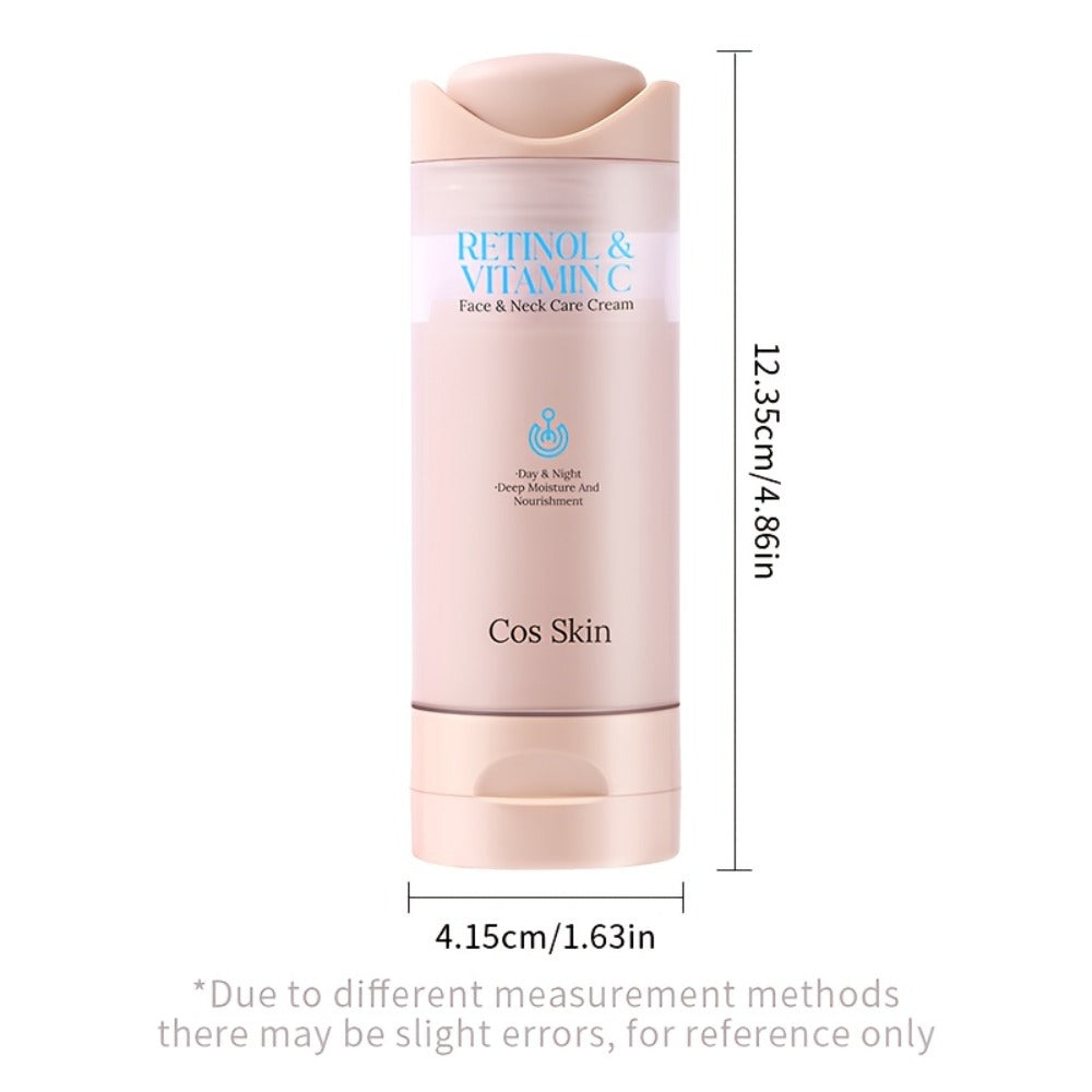 This Retinol Cream Features a Unique Texture That Offers Enduring Hydration And Moisture. Infused with Retinol And Vitamin C, It Enhances Skin Elasticity, Absorbs Swiftly Without Leaving a Greasy Or Heavy Feel, And Is Gentle And Non-Irritating