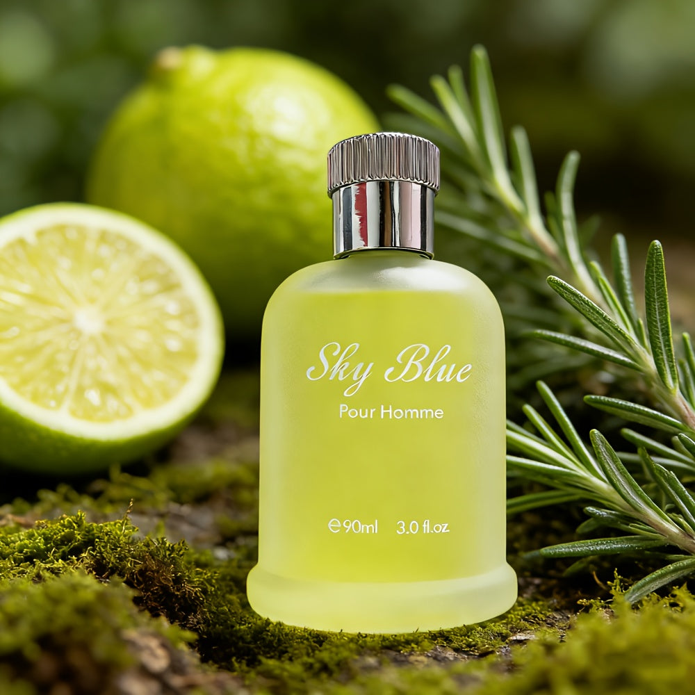 [Valentine's Day Gift] Men's Eau De Parfum (EDP) Cologne Gift Suitable for All Occasions - Bergamot, Rosemary & Oak Moss Scent, Long-Lasting, Liquid Concentration, No Propylene Glycol, Ideal for Daily Wear & Valentine's Day Present for Him
