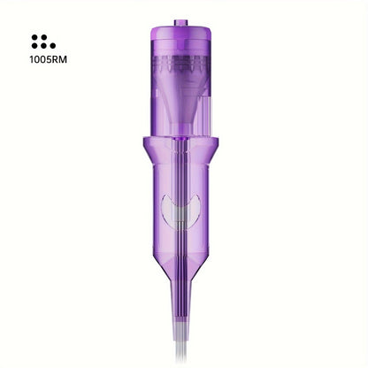Tattoo Cartridge Needles Purple RL RS RM M1 Mixed Sizes - Tuffking Professional Disposable Liner Shader Magnum Needles for Tattoo Artists & Beginners 30 50pcs